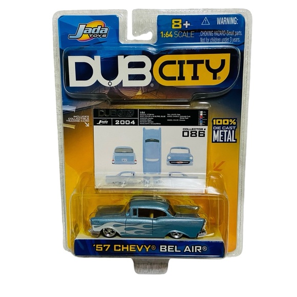Jada Dub City 57 Chevy Bel Air Blue 
1:64 - Picture 2 of 8